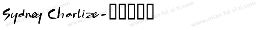 Sydney Charlize字体转换